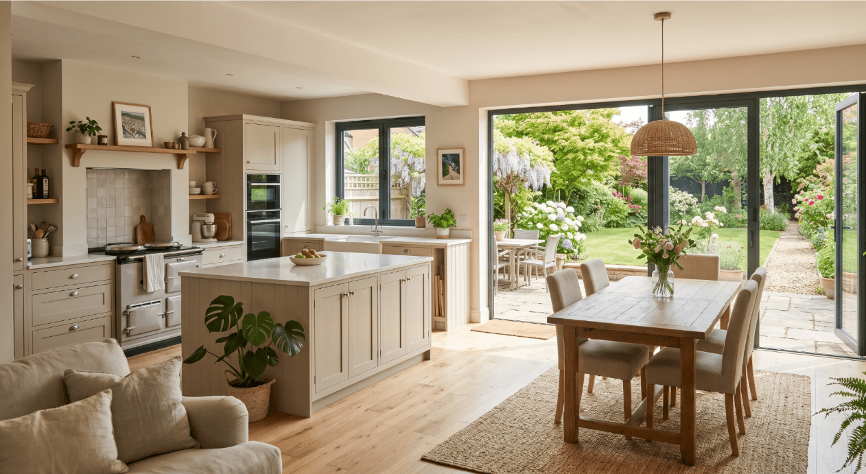 Open Plan Living Ideas - NOW Aluminium