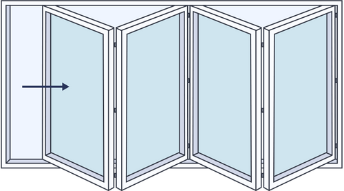 Aluminium Bifold Door
