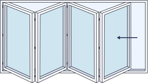 Aluminium Bifold Door