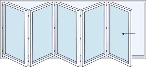 Aluminium Bifold Door