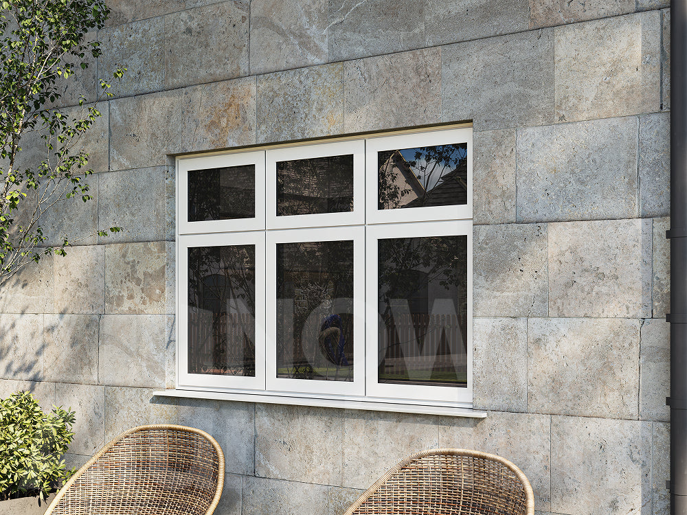 Style 15 White Casement Windows