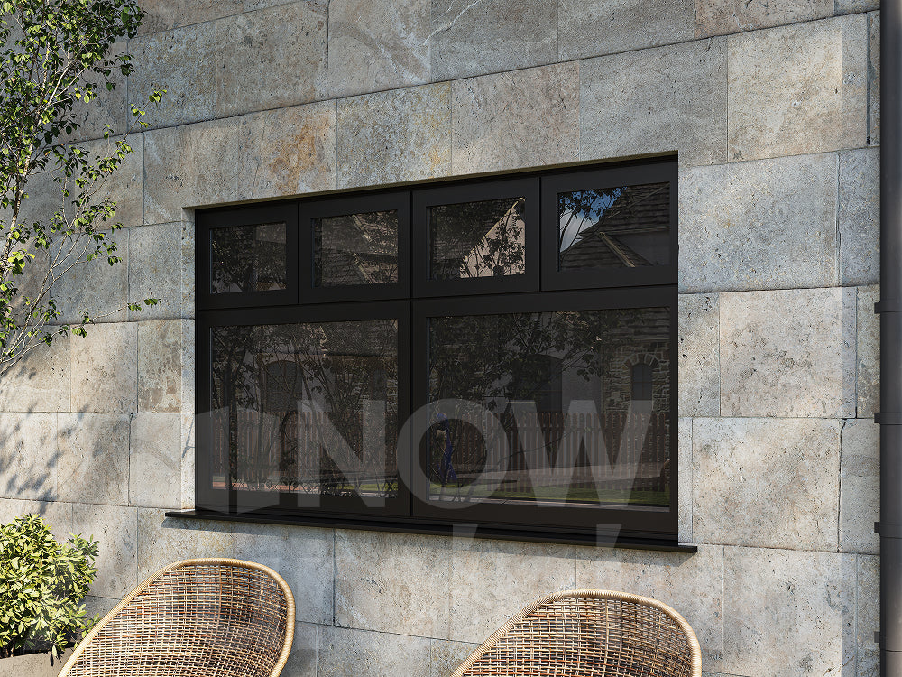 Style 22 Black Casement Windows