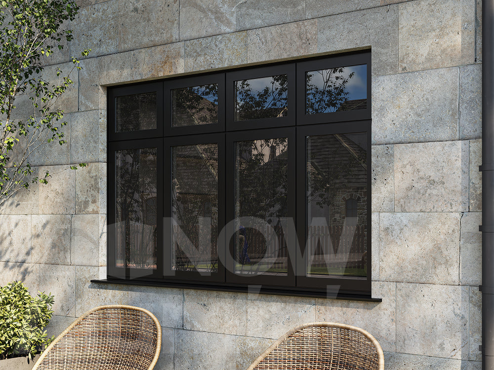 Style 23 Black Casement Windows