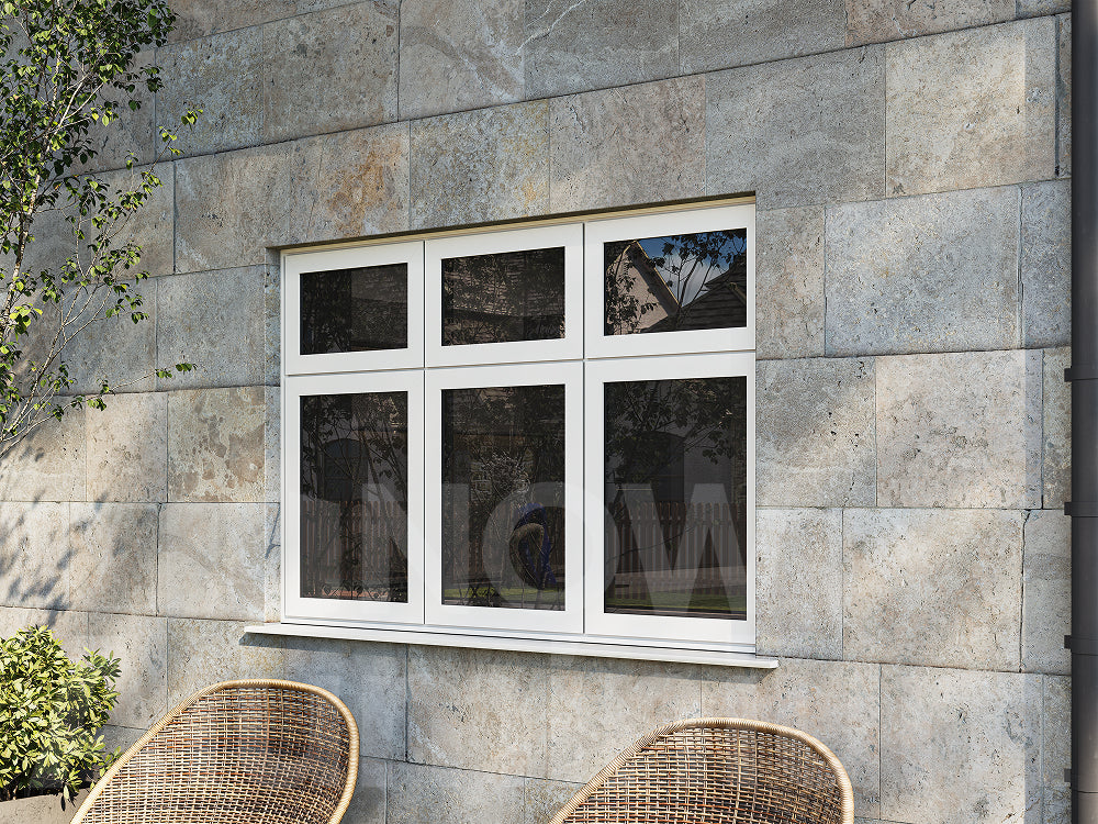 Style 19 White Casement Windows