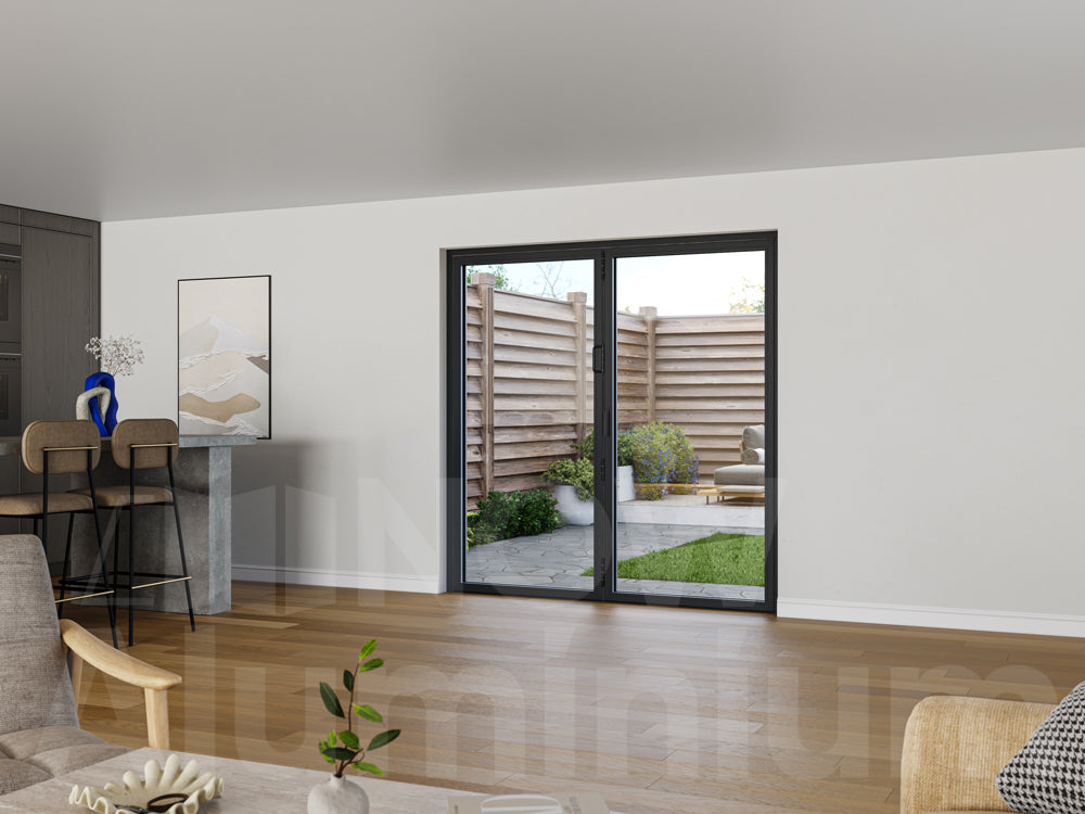 2 Panel Anthracite Grey Bifold Door