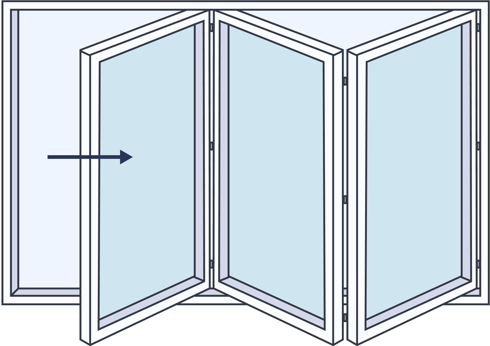 Aluminium Bifold Door