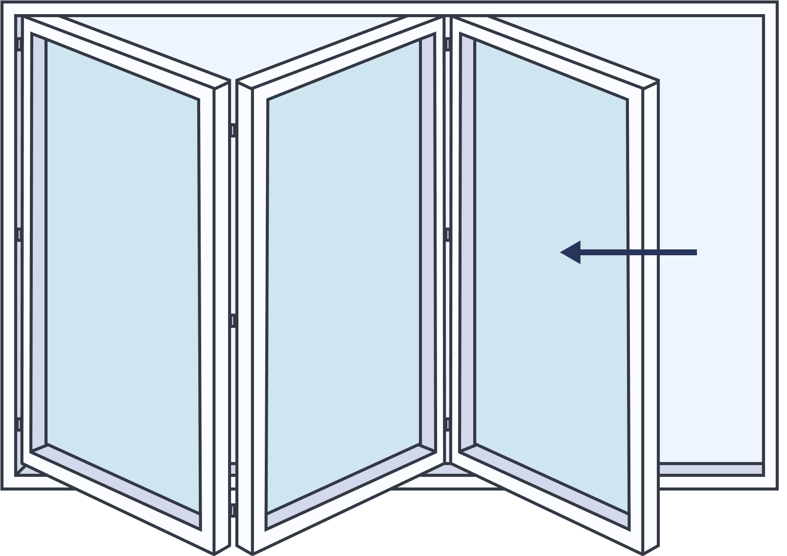 Aluminium Bifold Door