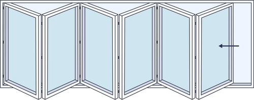 Aluminium Bifold Door