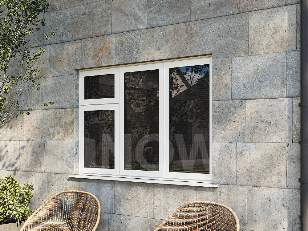 Style 12 White Casement Windows