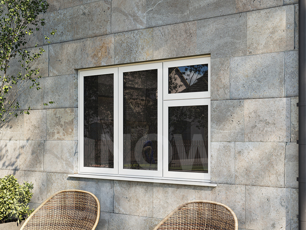 Style 13 White Casement Windows