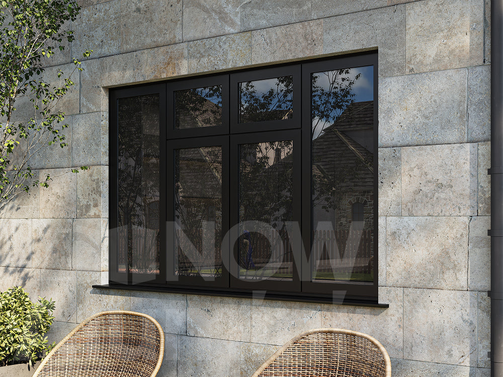 Style 20 Black Casement Windows