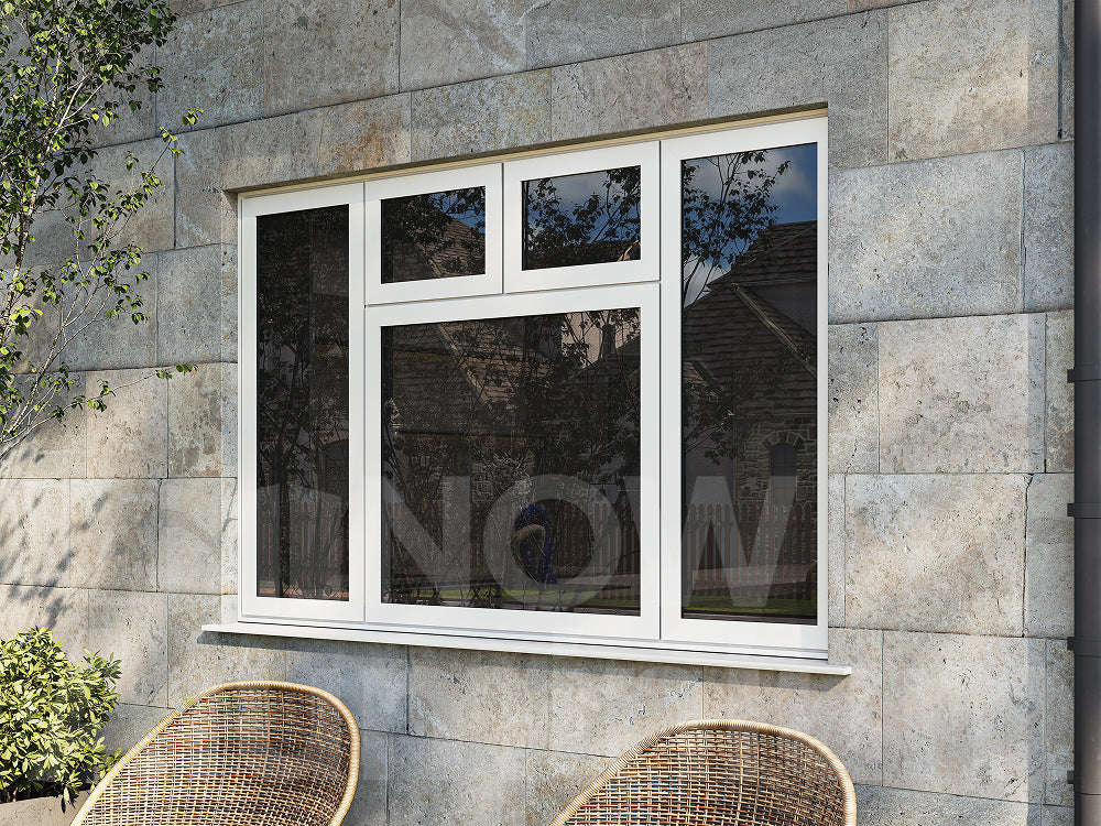 Style 21 White Casement Windows