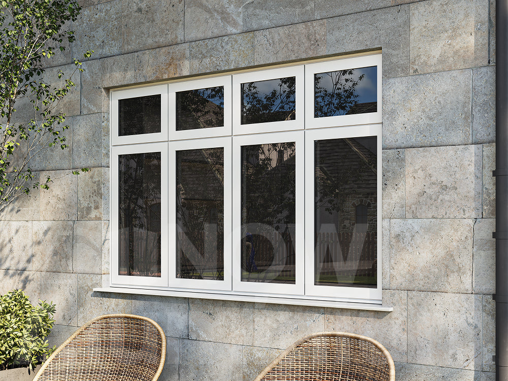 Style 23 White Casement Windows